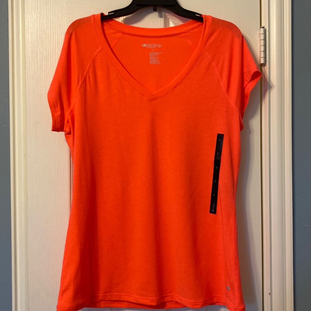 Ideology ladies L NWT orange tee